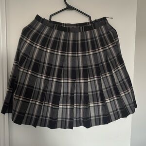 Japanese school skirt Checkered pleated skirt Eastboy